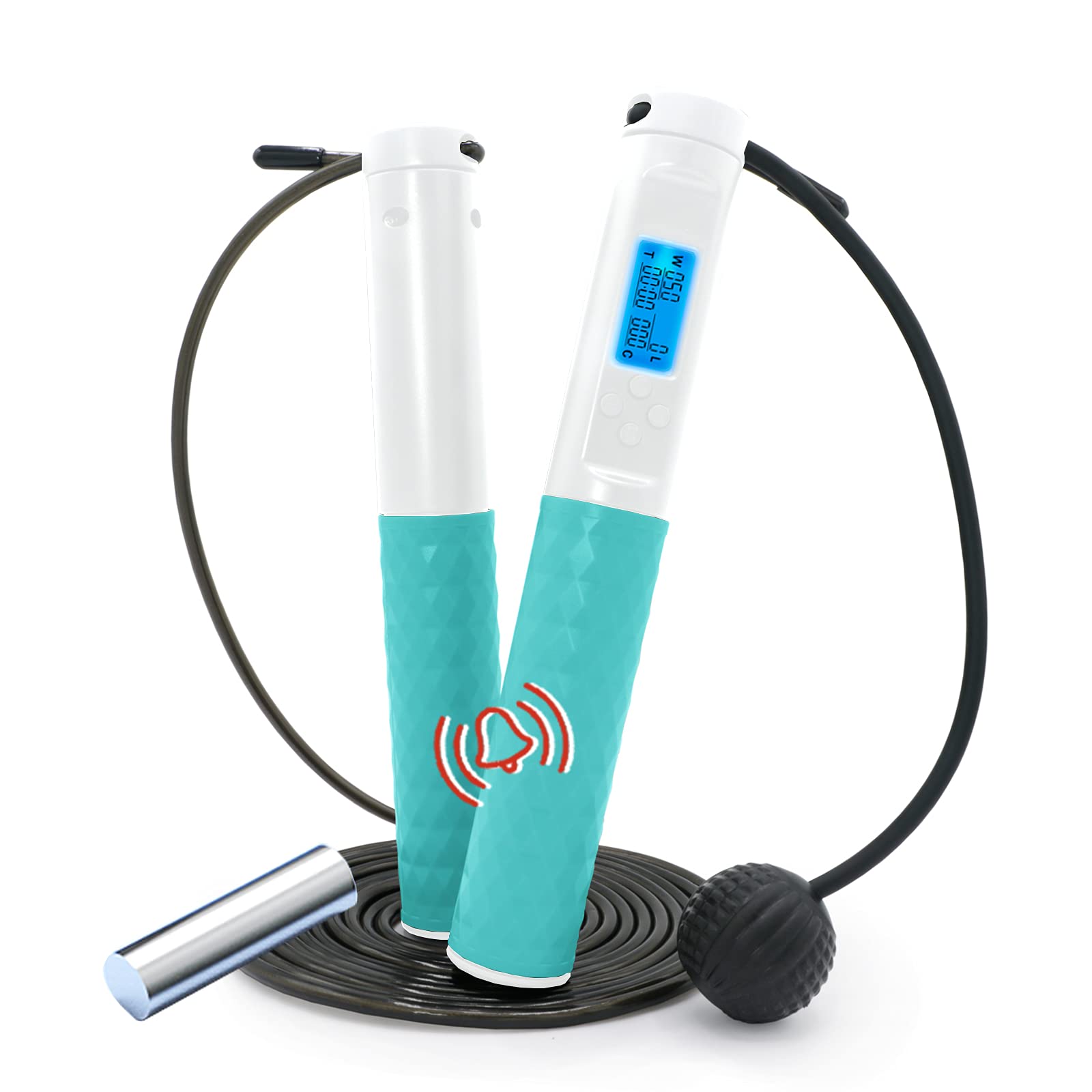 Amazon | Onstruir 縄跳び なわとび スポーツ ダイエット 紐なし縄跳び